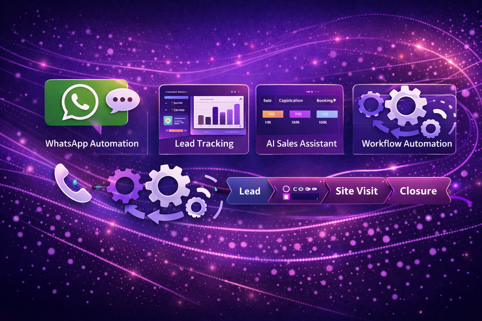 Jenrix AI automation, WhatsApp workflow and CRM features
